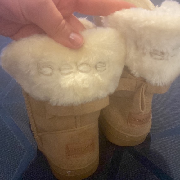 Bebe girls fuzzy boots - Picture 3 of 6